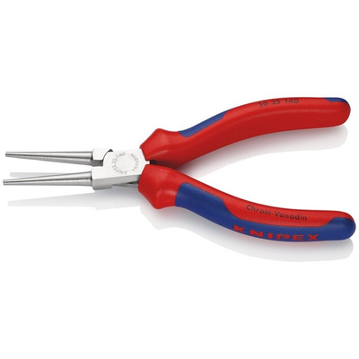 Knipex Long Nose Pliers, 150 mm Overall, Straight Tip, 37.5mm Jaw