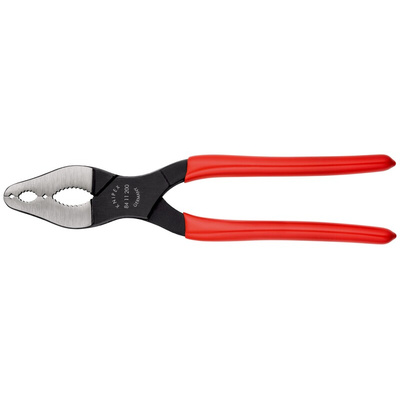Knipex Pliers, 200 mm Overall, Straight Tip
