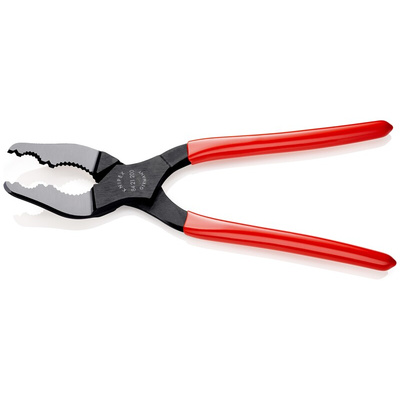 Knipex Pliers, 200 mm Overall, Angled Tip
