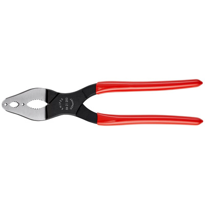 Knipex Pliers, 200 mm Overall, Angled Tip