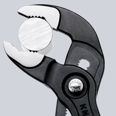 Knipex Cobra® Hightech Water Pump Pliers, 305 mm Overall, Angled Tip