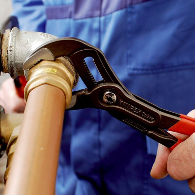 Knipex Cobra® Hightech Water Pump Pliers, 305 mm Overall, Angled Tip