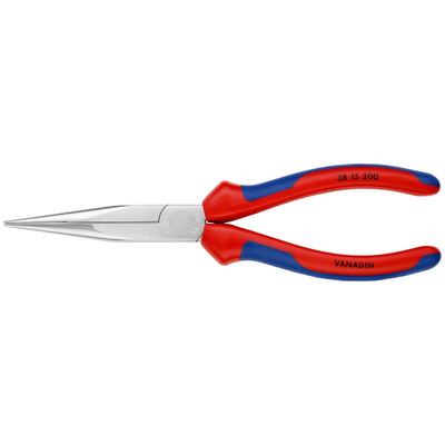 Knipex 38 15 200 Pliers, 200 mm Overall, Straight Tip, 73mm Jaw