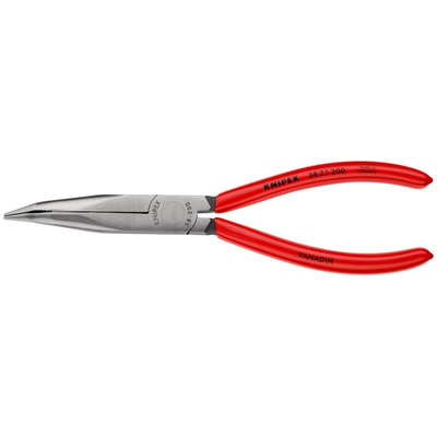 Knipex 38 21 200 Pliers, 200 mm Overall, Straight Tip, 73mm Jaw