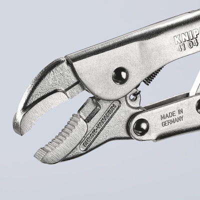 Knipex 41 04 180 Pliers, 180 mm Overall, Straight Tip