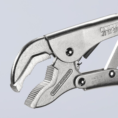 Knipex 41 14 250 Pliers, 250 mm Overall, Straight Tip