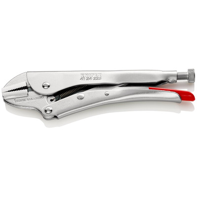 Knipex 41 24 225 Pliers, 225 mm Overall, Straight Tip