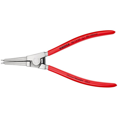 Knipex 46 13 A3 Circlip Pliers, 210 mm Overall, Straight Tip