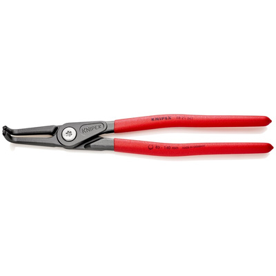 Knipex 48 21 J41 Circlip Pliers, 305 mm Overall, Angled Tip