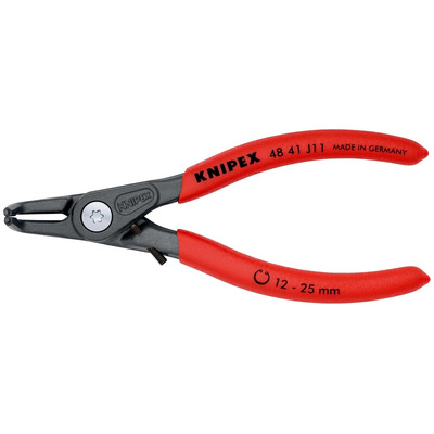 Knipex Circlip Pliers, 130 mm Overall, Angled Tip