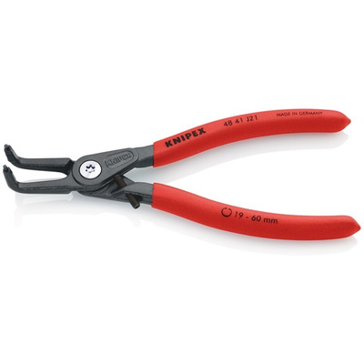 Knipex Circlip Pliers, 165 mm Overall, Angled Tip