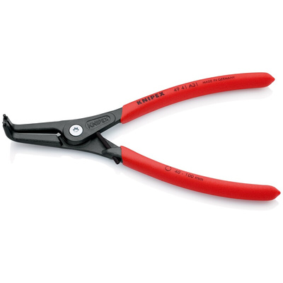 Knipex Circlip Pliers, 210 mm Overall, Angled Tip