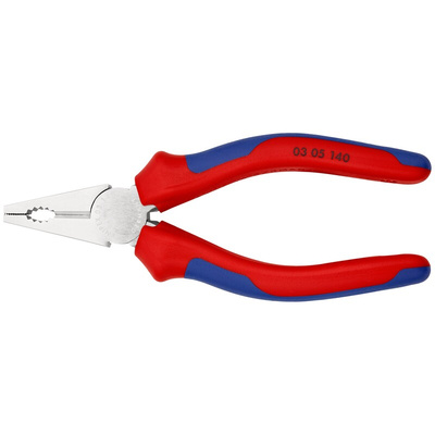 Knipex Combination Pliers, 150 mm Overall, Straight Tip