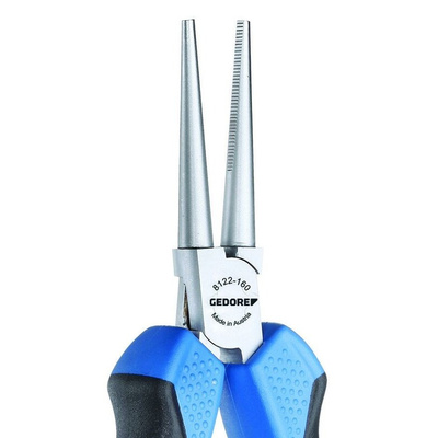 Gedore 6716810 Round Nose Pliers, 160 mm Overall, Straight Tip, 48mm Jaw