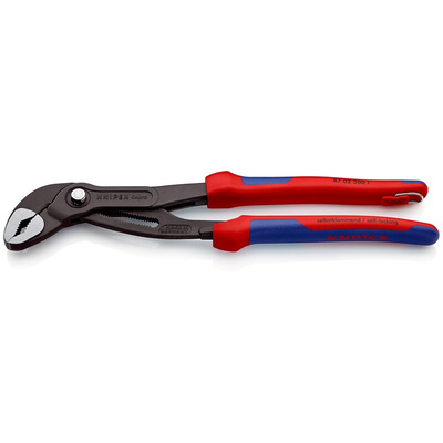 Knipex Cobra® Water Pump Pliers, 300 mm Overall, Angled, Straight Tip, 60mm Jaw