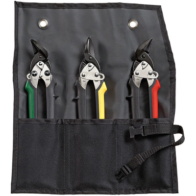 Bessey 180 mm Left, Right, Straight Tin Snips Set