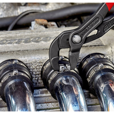 Knipex Hose Clamp Pliers, 250 mm Overall, Angled, Straight Tip