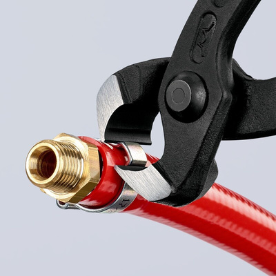 Knipex 10 98 Ear Clamp Pliers, 220 mm Overall