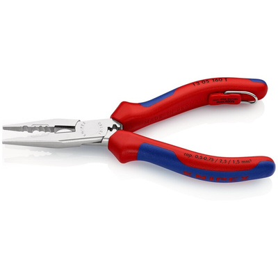 Knipex Combination Pliers, 160 mm Overall, Straight Tip