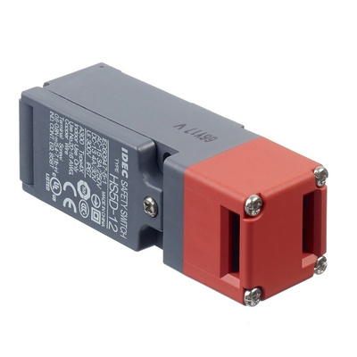 HS5D Safety Interlock Switch, Plastic (Head), 1NO/2NC, Interlock Lock