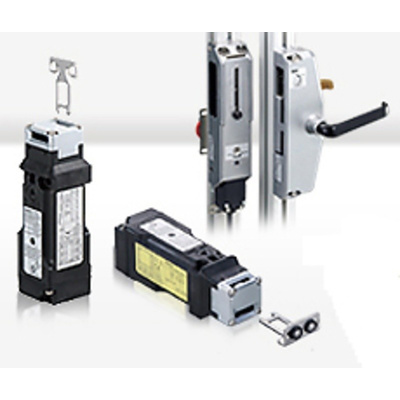 HS5L Safety Interlock Switch, Metal (Head), 1NC/1NO (Lock Monitor), 2NC (Door Monitor), Solenoid Lock Lock