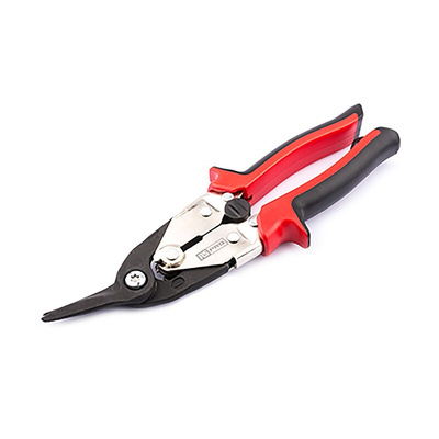 RS PRO 250 mm Left Tin Snips for Cold Rolled Steel, Stainless Steel