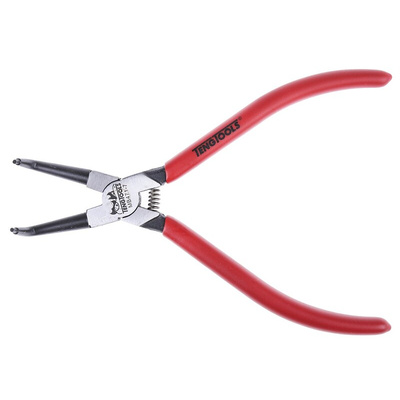 Teng Tools Circlip Pliers, 29 mm Overall, Bent Tip, 29mm Jaw