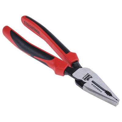 Teng Tools Combination Pliers, 22 mm Overall, Straight Tip, 22mm Jaw