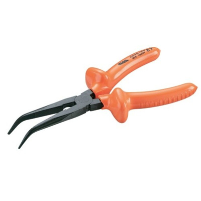 SAM Z-239-20 Bent Nose Pliers, 195 mm Overall, VDE/1000V, 72mm Jaw