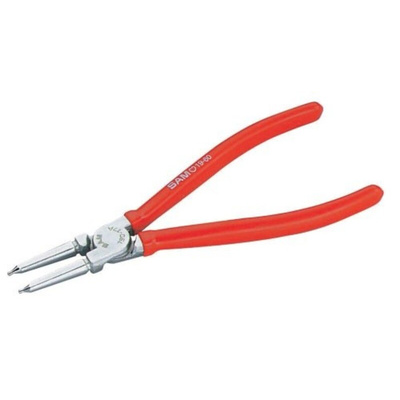 SAM Circlip Pliers, 140 mm Overall, Straight Tip, 140mm Jaw, ESD