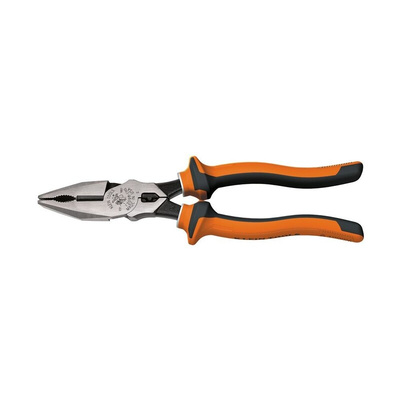 Klein Tools Combination Pliers, 222 mm Overall, Straight Tip, 45mm Jaw