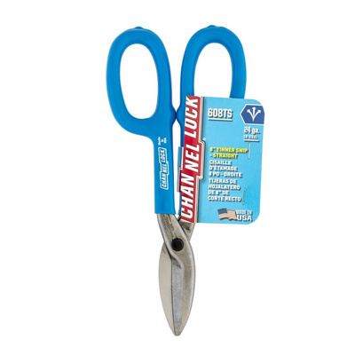 Channellock 211 mm Straight Tin Snip for Cold Rolled Steel