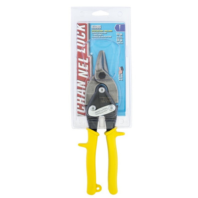 Channellock 238 mm Straight Aviation Snips Set for Cold Rolled Steel, Stainless Steel