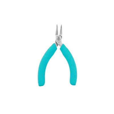 Erem Round Nose Pliers, 120 mm Overall, Angled Tip, 22mm Jaw, ESD