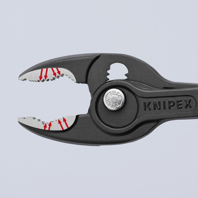 Knipex Twingrip Water Pump Pliers, 200 mm Overall, Straight Tip