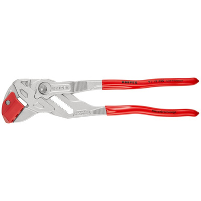 Knipex 91 13 250 Pliers, 250 mm Overall, Straight Tip