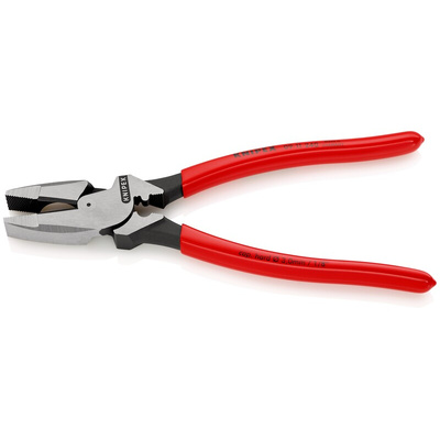 Knipex 09 11 240 Pliers, 240 mm Overall, Straight Tip