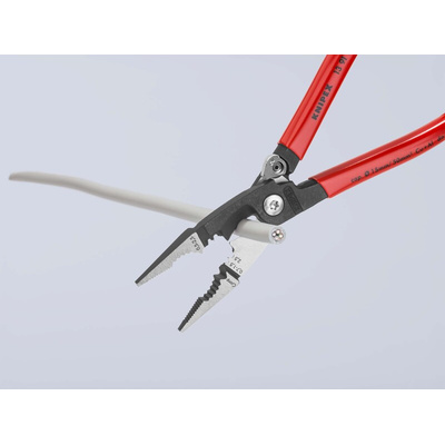 Knipex 13 91 200 Pliers, 200 mm Overall, Straight Tip