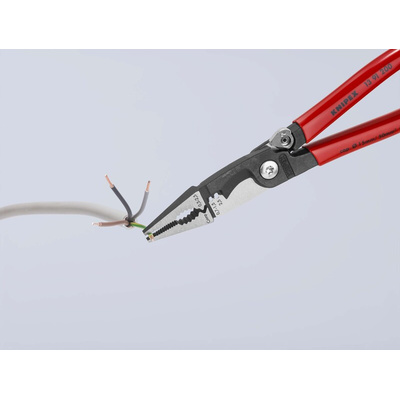 Knipex 13 91 200 Pliers, 200 mm Overall, Straight Tip