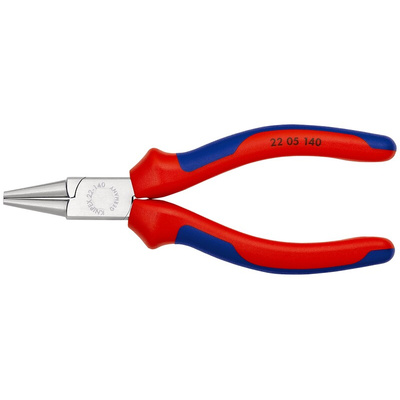 Knipex Round Nose Pliers, 140 mm Overall, 28mm Jaw