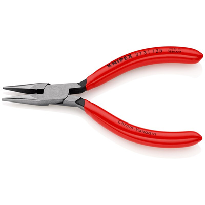 Knipex 37 31 125 Pliers, 125 mm Overall, Straight Tip, 27mm Jaw
