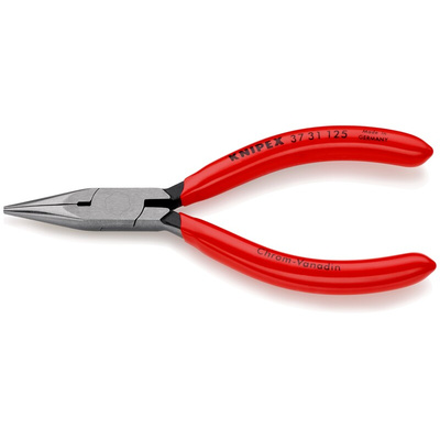 Knipex 37 31 125 Pliers, 125 mm Overall, Straight Tip, 27mm Jaw