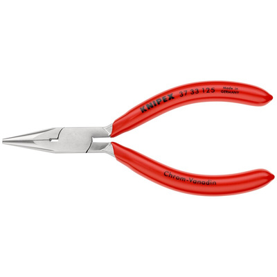 Knipex 37 33 125 Pliers, 125 mm Overall, Straight Tip, 27mm Jaw