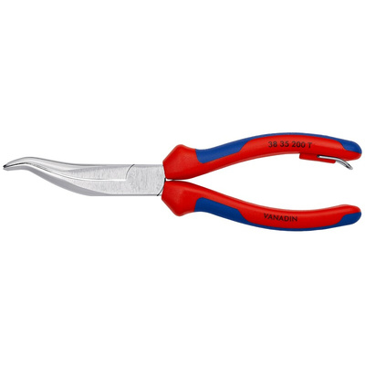 Knipex 38 35 200 T Pliers, 200 mm Overall, Straight Tip, 73mm Jaw
