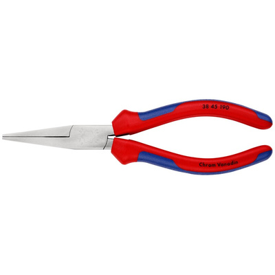 Knipex 38 45 190 Pliers, 190 mm Overall, Straight Tip, 50mm Jaw