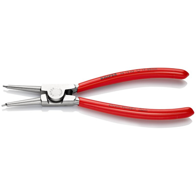 Knipex 46 13 A2 Circlip Pliers, 180 mm Overall, Straight Tip