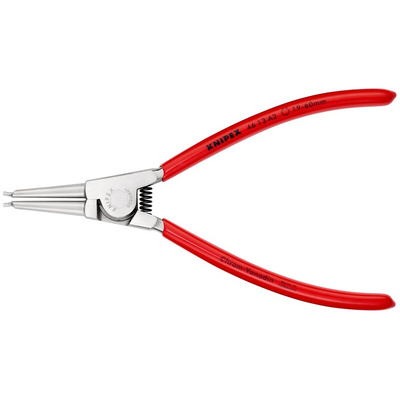 Knipex 46 13 A2 Circlip Pliers, 180 mm Overall, Straight Tip