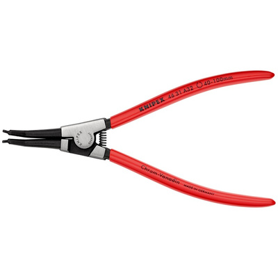Knipex 46 31 A32 Circlip Pliers, 210 mm Overall, Bent Tip