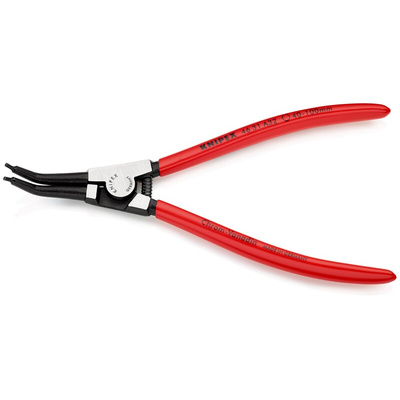 Knipex 46 31 A32 Circlip Pliers, 210 mm Overall, Bent Tip