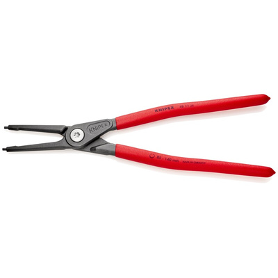 Knipex 48 11 J4 Circlip Pliers, 320 mm Overall, Straight Tip